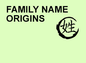 Family Name Origins