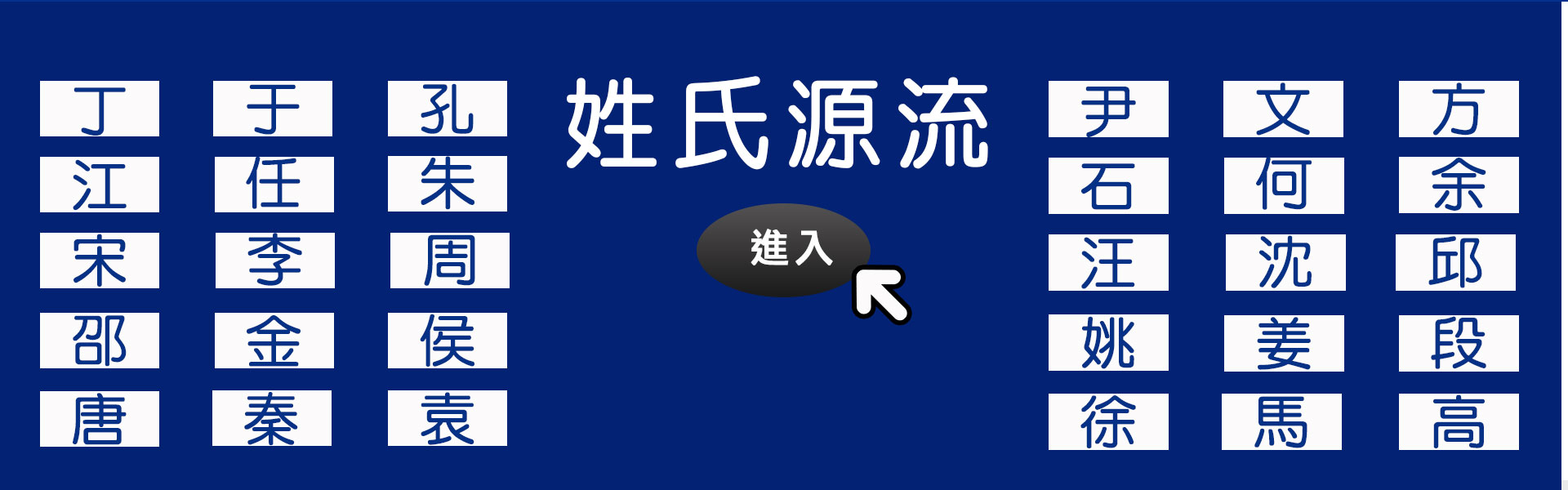姓氏源流